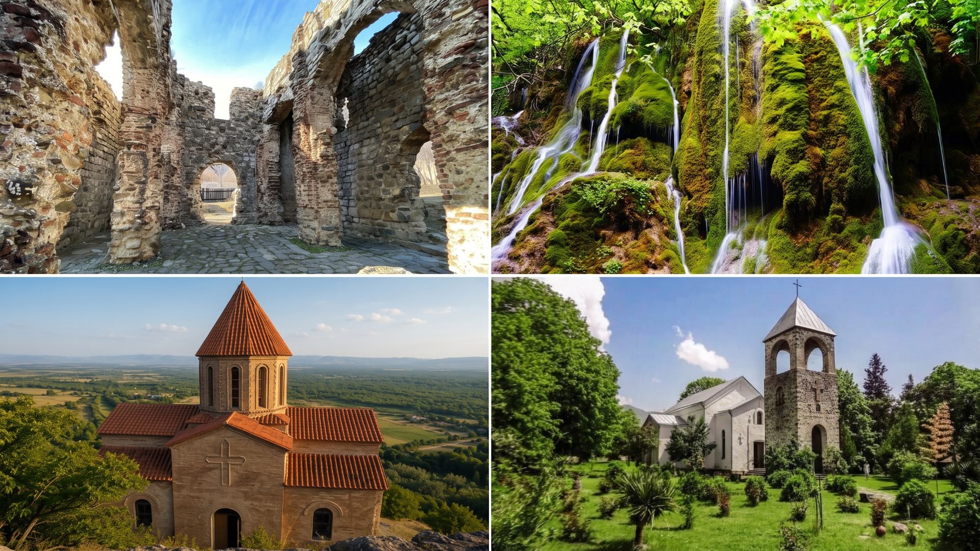 Popular natural and visitor attractions in Gakh