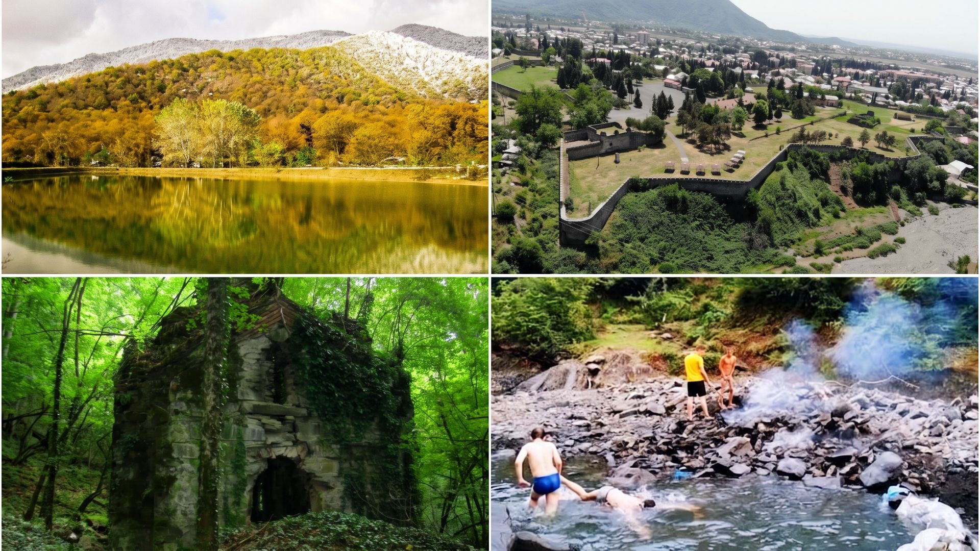 Popular natural and visitor attractions in Zaqatala